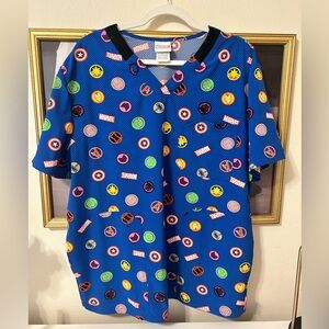 Marvel Scrub Top